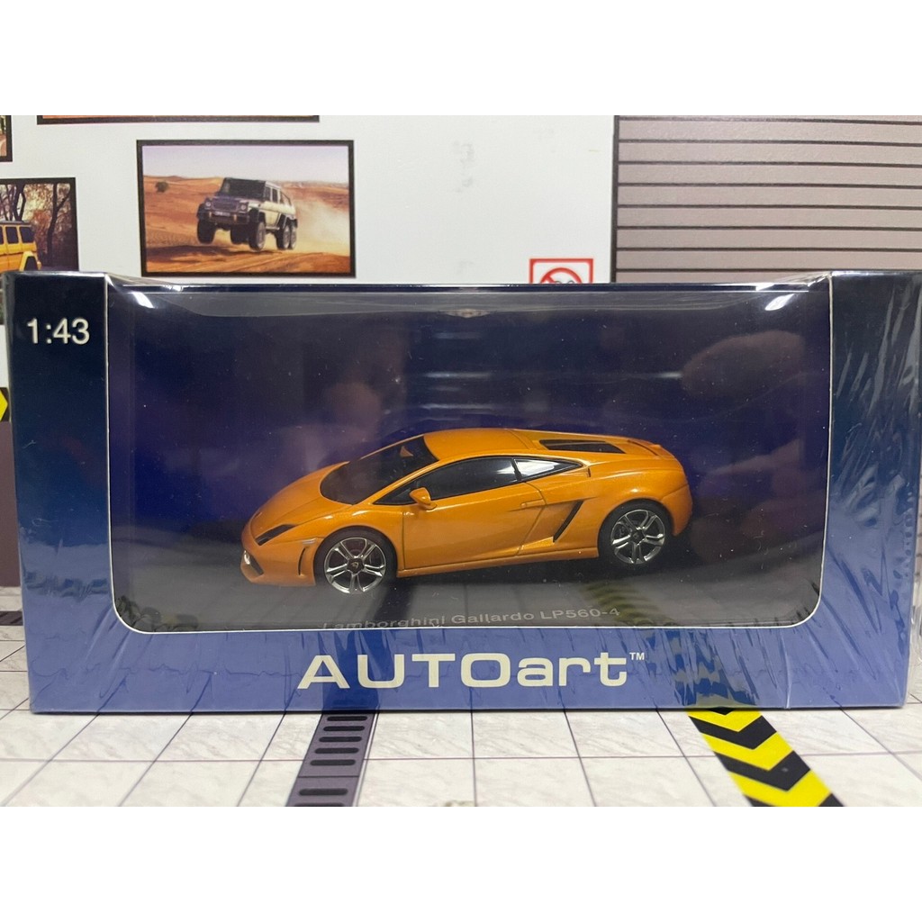 1/43 autoart autoart Aurora Lamborghini Galado lp560-4 สีส้ม