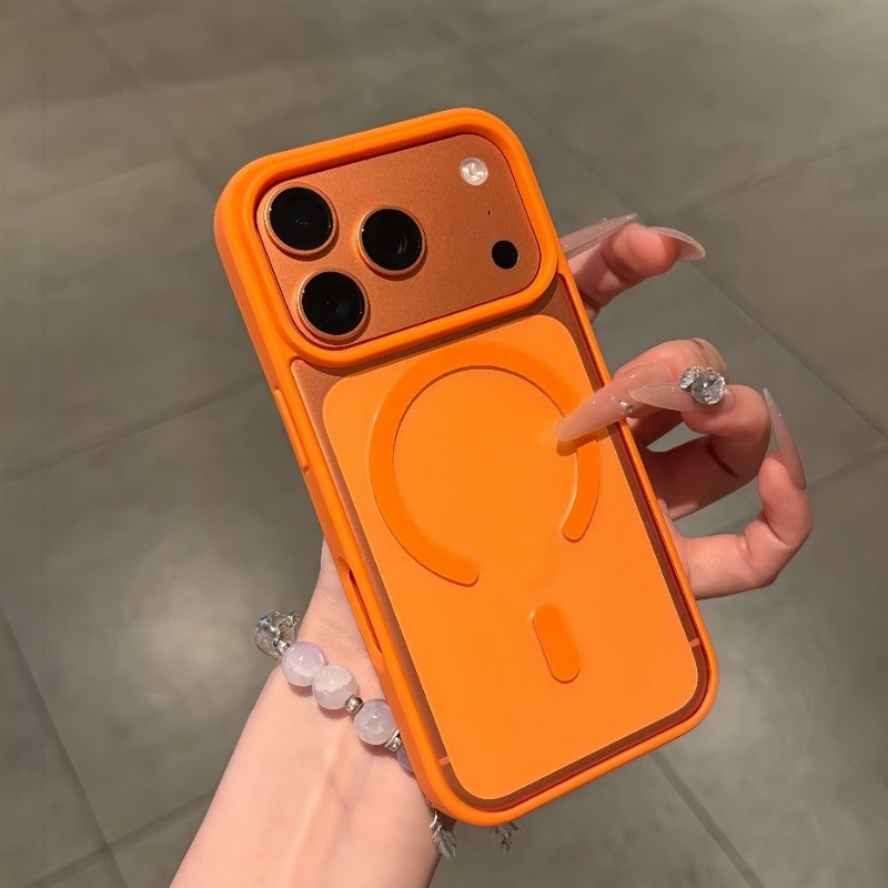 WUJU Premium Slim Clear Magnetic Case เข้ากันได้กับ IPhone 17 16 15 14 13 12 11 Pro Max, พร้อมพื้นผิวเคลือบกันลื่น, ฝาครอบป้องกันกันกระแทกแบบใส