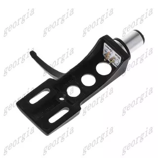 gorg331 ชิ้น Phono Turntable Headshell Mount Phonoograph ผู้ถือหัว Stylus ตะกั่วลวดโลหะสีดําสําหรับ LP Disc เครื่องเล่นบันทึก