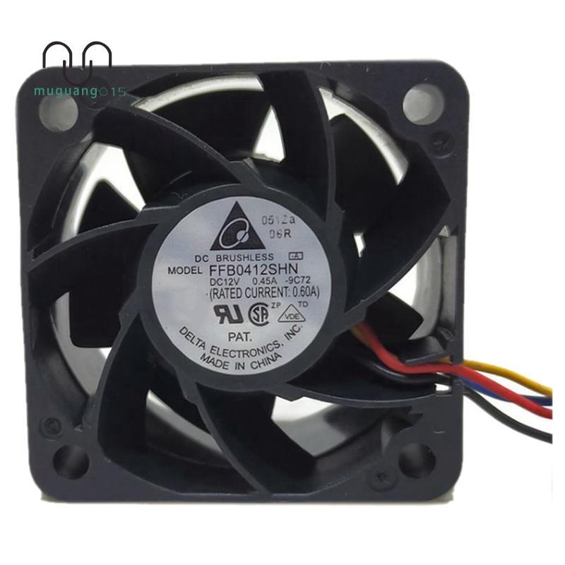 [ลดราคา M5]FFB0412SHN 4028 40MM 40X40X28MM Server Fan Big Power Cooling Fan 12V 0.45A Micro-Violent 