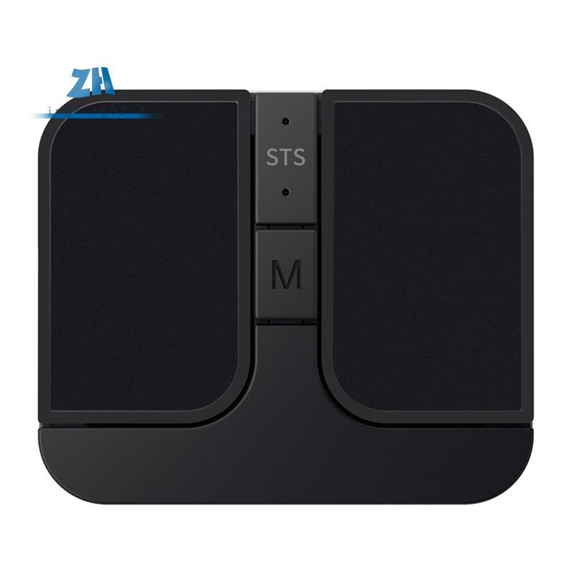 Mini Square Mouse Mini Mouse เมาส์คอมพิวเตอร์ไร้สาย Mini Capacitive Mouse สีดํา