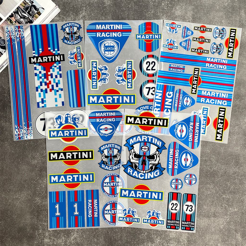 สําหรับ MARTIN สติกเกอร์รถ Motocross Racing Off-road แล็ปท็อปสติกเกอร์รถจักรยานยนต์หมวกนิรภัย PVC Decal สําหรับ Love Old School LANCIA ราคา ถูกที่สุด ดีลบีเคเค แกลเลอรีภาพที่ 6