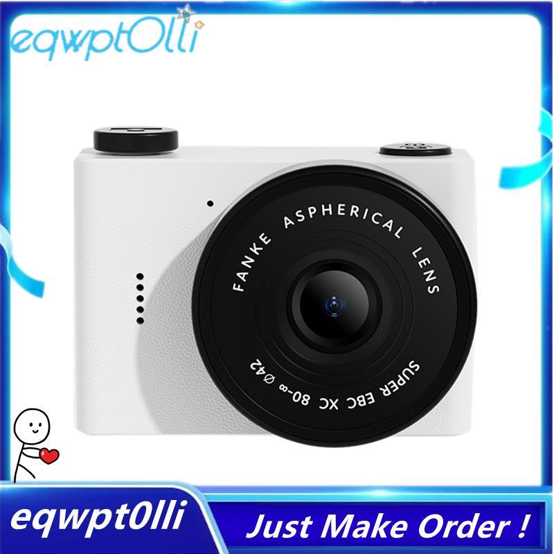 ^eQQ^ Mini Digital Video Camera Mini Video Cam Dual Camera Mini Digtal Camera withIPS Screen Retro K