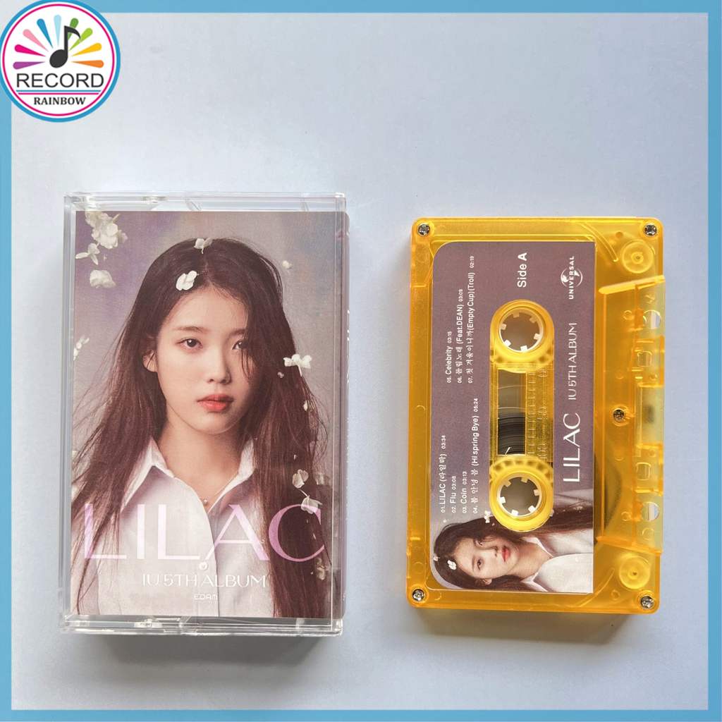IU LILAC 5th Album Cassette Tape Brand New [Sealed] Original