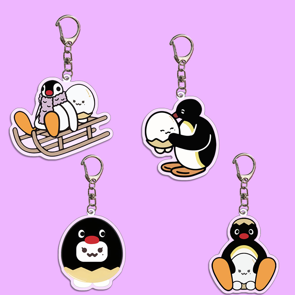 เกาหลี Star Taeyeon POP UP การ์ตูนพวงกุญแจอะคริลิคคุณภาพสูง INS สไตล์สองด้านการพิมพ์พวงกุญแจตกแต่งขอ