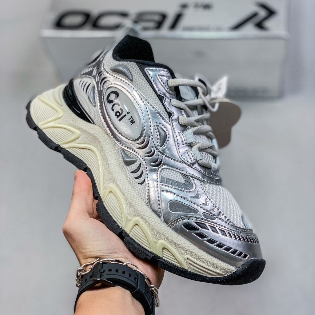 Ocai Runtech 3.0 Daddy รองเท้าหนา Soled สำหรับกิจกรรมกลางแจ้งและกีฬา Unisex