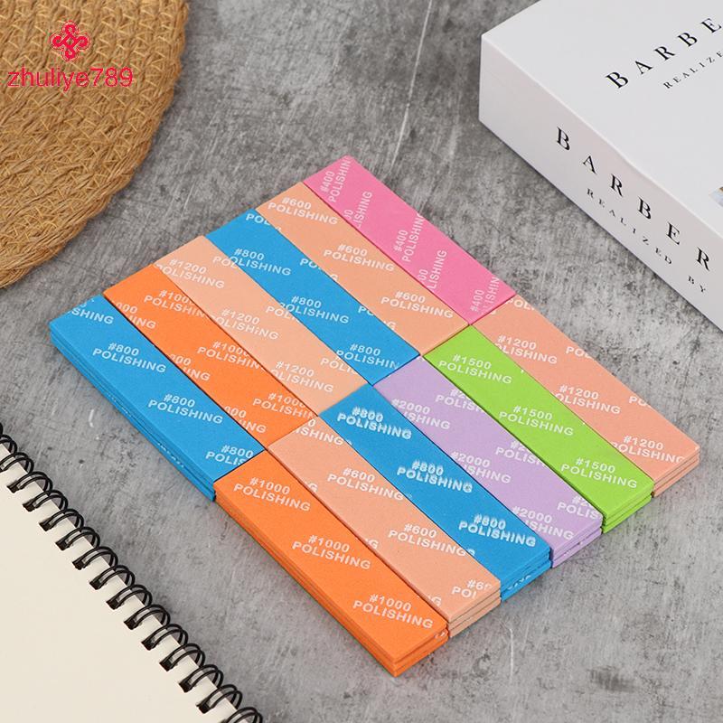 <zhuliye789> 9ชิ้นMS-E400-2000 Semi-rigid Sanding Stisสําหรับรุ่นทําเครื่องมือพลาสติกรุ่นขัดRod Hobb