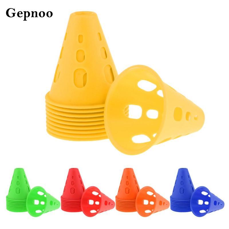 Gepnoo 10 ชิ้น 3" Marker Training Cones Sports Cones
