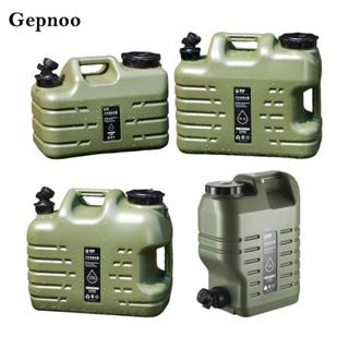 [Gepnoo] ถังน้ําพร้อมก๊อกน้ําถังเก็บน้ํา PE เกรดอาหาร