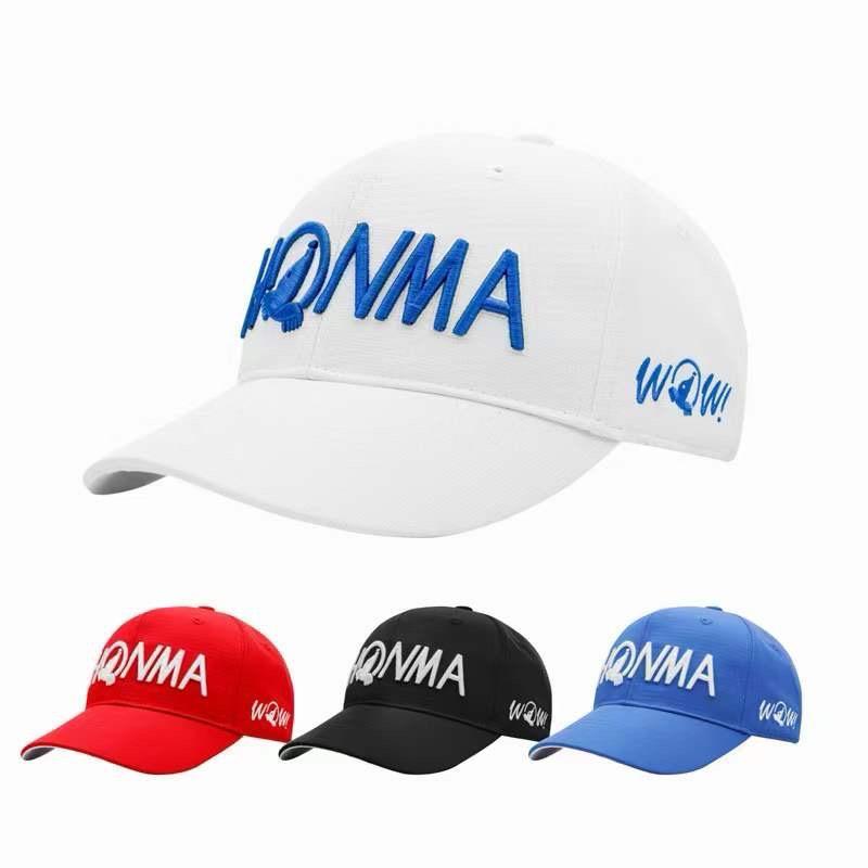 Honma Men Golf Cap Men Golf Cap Mens Golf Sports Cap หมวกเบสบอลกลางแจ้ง