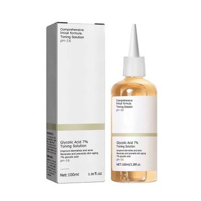 LUNOON LUNOON AHA Skin Lotion ลบปิดสิว Moisturizing Skin 7% Glycol Acid AHA Rejuvenating Skin Lotion