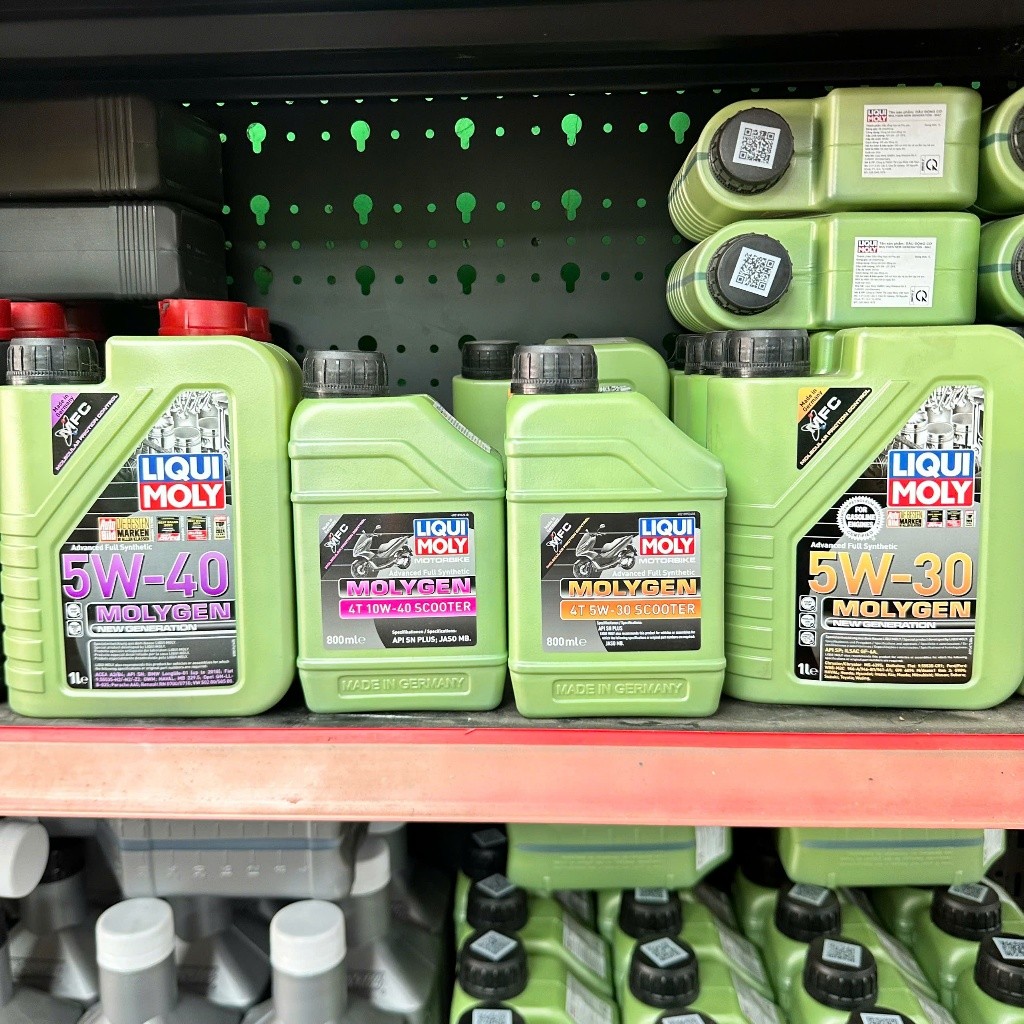 Liqui Molygen 5W30, 5W40 Oil - สําหรับสกู๊ตเตอร์สังเคราะห์เต็มรูปแบบคุณภาพสูง...