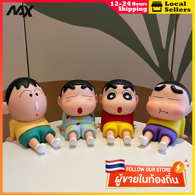 พร้อมส่งที่ไทย โมเดลชินจัง เดสก์ท็อปมือถือ ใช้ตั้งโทรศัพท์ได้ เหมาะกับของขวัญ สําหรับตกแต่งบ้าน รถยนต์ รุ่นใหม่ปี 2026