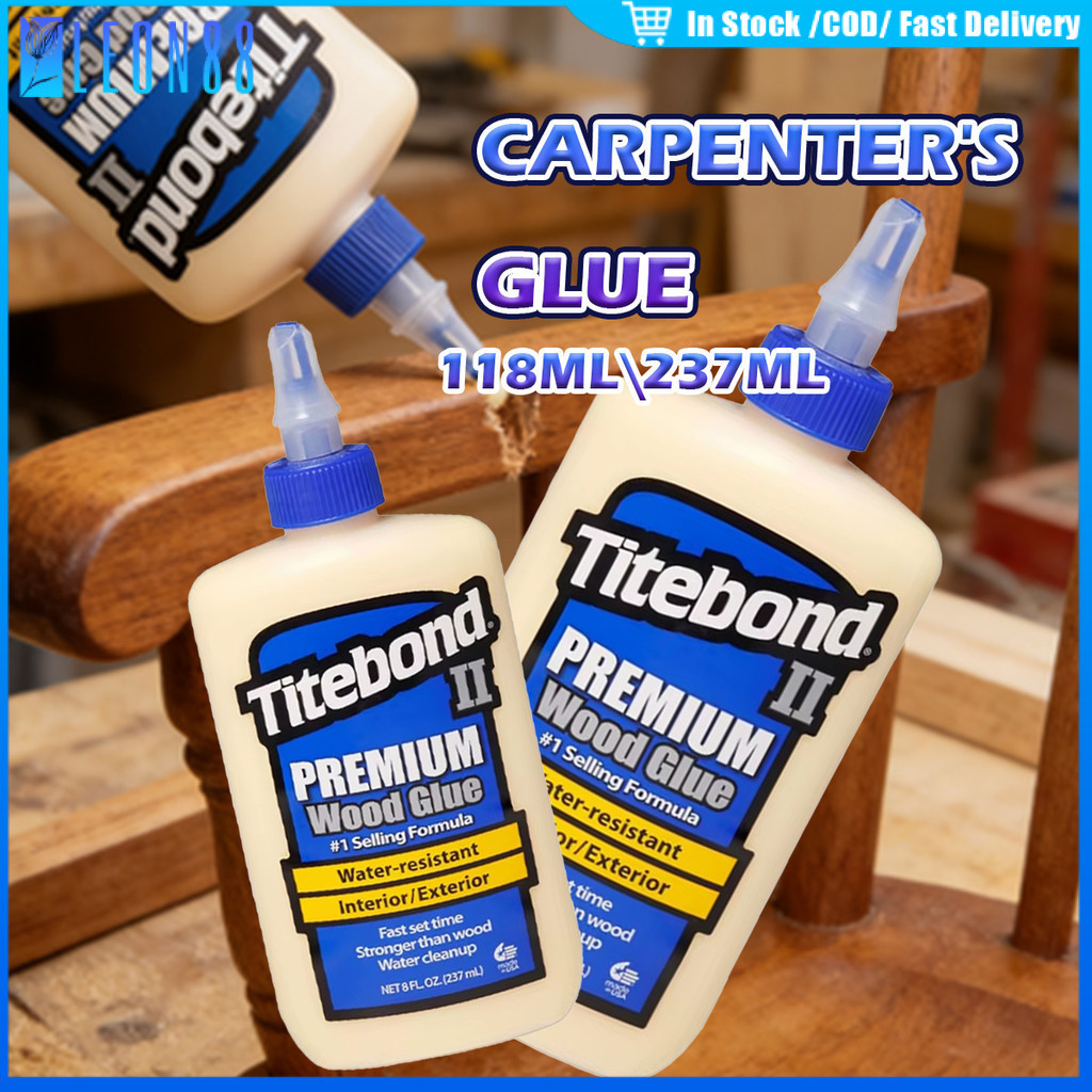 ของมาใหม่！กาวติดไม้ Titebond 4oz/8oz made in USA แห้งเร็ว กาวติดแน่น ใช้งานสะดวก ใช้ในไม้ สำหรับอุปกรณ์เสริม