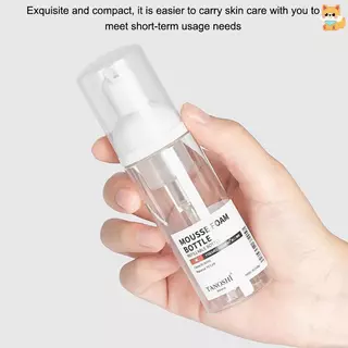 [VI] ขวดปั๊มโฟม Travel Foaming Dispenser สบู่มือ Lash Cleanser แชมพูมูสรีฟิลปั๊มคอนเทนเนอร์ TH