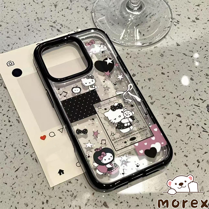 เคสไอโฟน17เคสสีเดิมหรู การ์ตูนน่ารัก คอลเลกชัน  สำหรับ IPhone 13 17 16 11 16E 14 15 12 Pro Max 14 15 16 Plus