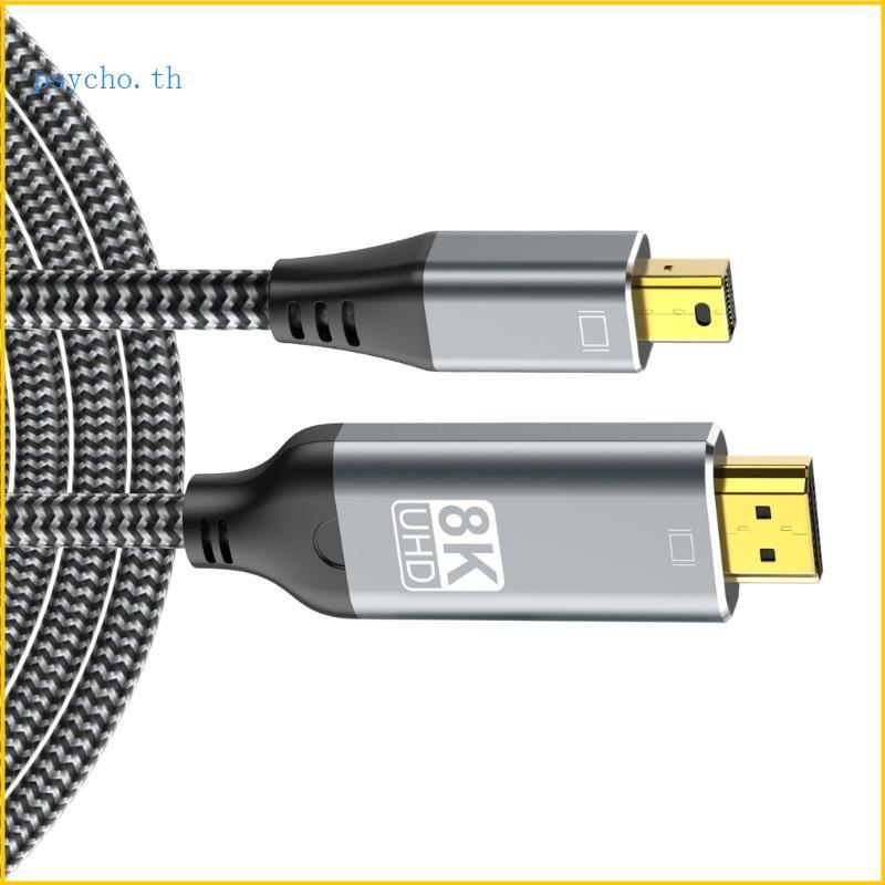Mini  To HDTV2.1 Connection Cable 8K@60Hz 4K@120Hz For Laptop TV Monitor