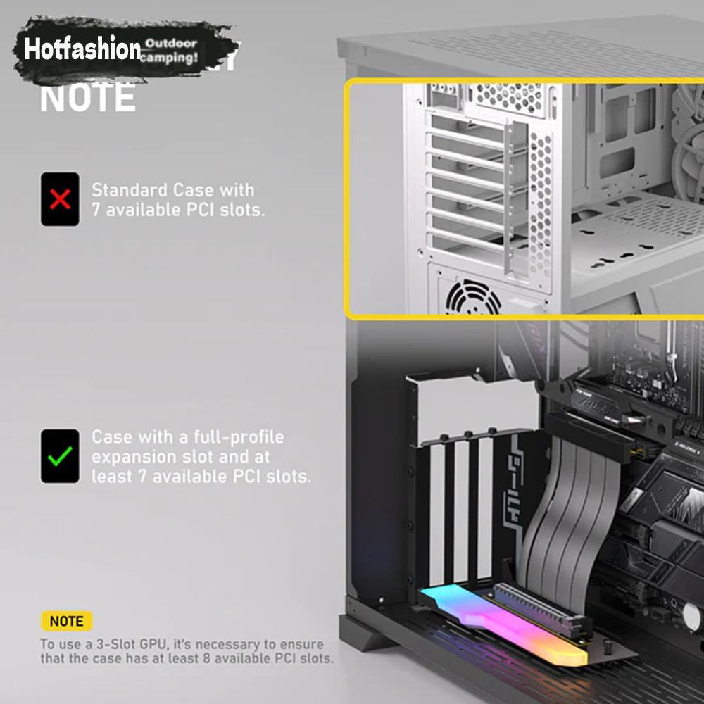 ขายึด GPU ชุดรองรับการ์ดวิดีโอแนวตั้งที่วางขายึด GPU