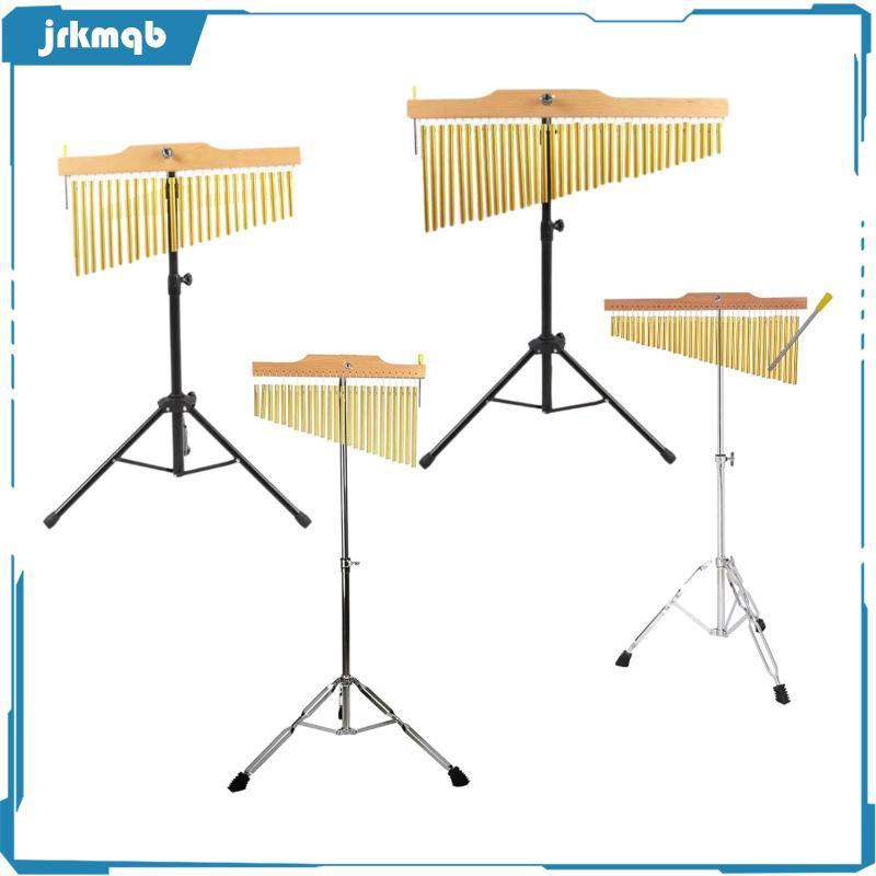 [jrkmqb] Wind Chimes Percussion แบบพกพาขาตั้งแบบปรับได้ Sturdy Bar Chime แถวเดียวสําหรับ