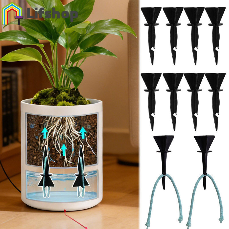 [HGB]คอลัมน์ระบายน้ําประสิทธิภาพสูง 5-20 ชิ้น | ระบบรดน้ําด้วยตนเองพลาสติกป้องกันการเน่ารากที่มีน้ํา