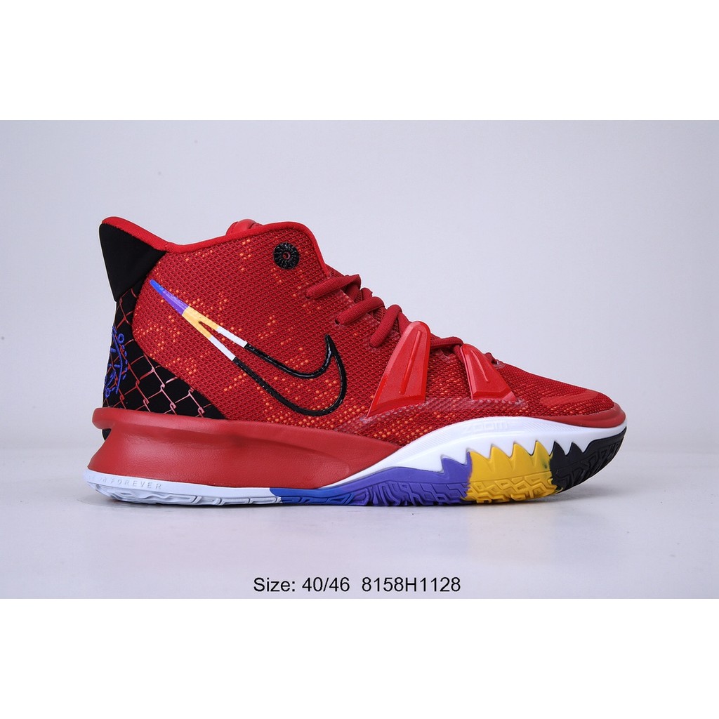 NK Kyrie 7 Irving 7th Generation Indoor Casual Sports Mid Top รองเท้าบาสเก็ตบอล
