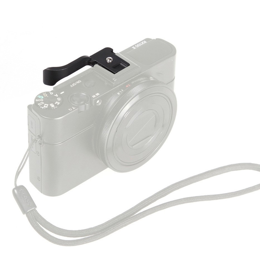 Jiabo Jiabo Thumbs Up Grip Mini น้ำหนักเบากล้องแผ่นโลหะรองเท้าร้อน Thumb สำหรับ NEX6/A6000 XPro1 XPr