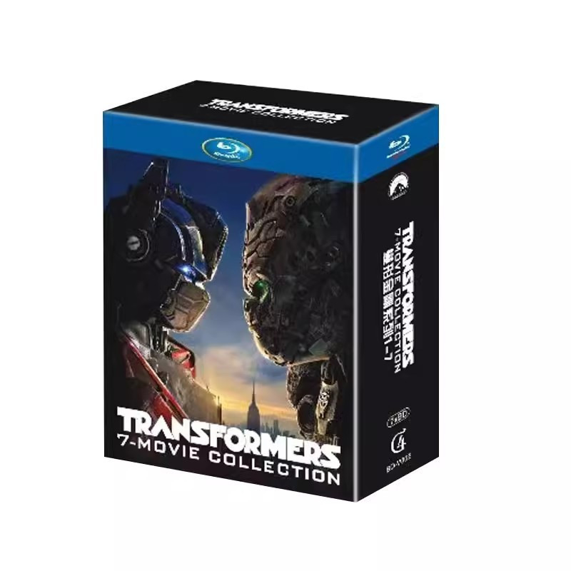 Blu-ray American Movie Transformers 1-7 Movie Collection Box Set BD25 7 แผ่น A0101