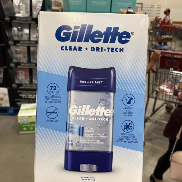 Canada Gillette/Gillette Mens Antiperspirant Deodorant Balm Antiperspirant Lotion Quick-Drying Gel 1