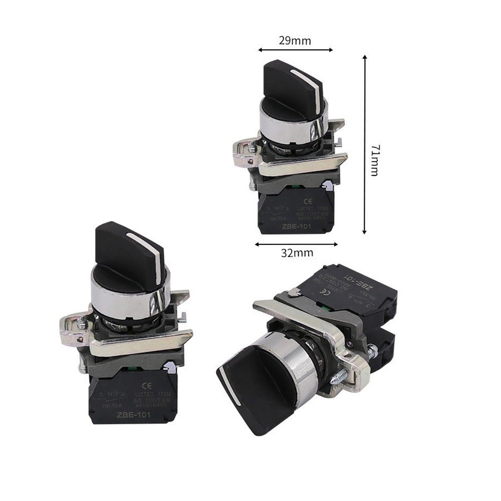 สวิตช์ลูกศร 3ทาง 2NO XB4BD33 SCHNEIDER พร้อมส่ง ราคาดี ส่งไว