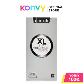 Okamoto 003 Condom 52mm [10pcs] ถุงยางอนามัย โอกาโมโต ซีโร่ ซีโร่ ทรี 003 แฟมมิลี่แพ็ค กล่อง 10 ชิ้น.