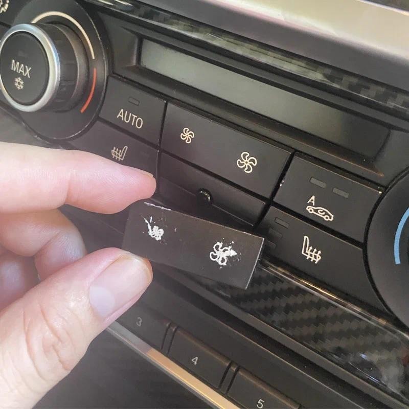 เครื่องปรับอากาศเครื่องทําความร้อน Climate พัดลมควบคุมปริมาณลมปุ่ม Ac ปุ่มหมวกสําหรับ BMW X1 X3 F25 