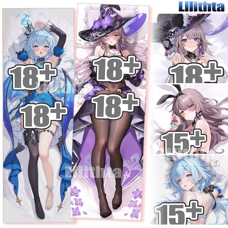 ปลอกหมอน Dakimakura Honkai: Star Rail Caelus และ Herta Body-pillow Cover Custom Made