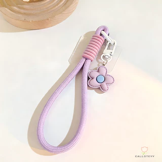 สายคล้องข้อมือโทรศัพท์ลายดอกไม้หลากสีสัน ดีไซน์ทันสมัย ​​ใช้งานได้หลากหลาย -CY