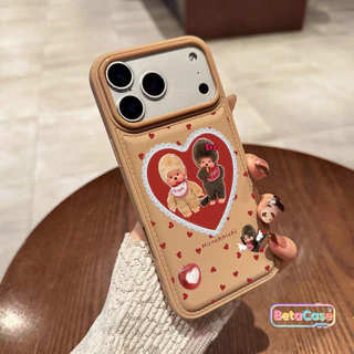 เคสไอโฟน Monchhichi มอนชิชิ น่ารักสไตล์คูล กันกระแทก สำหรับ iPhone 17 16 15 14 13 12 11 Pro Max Plus