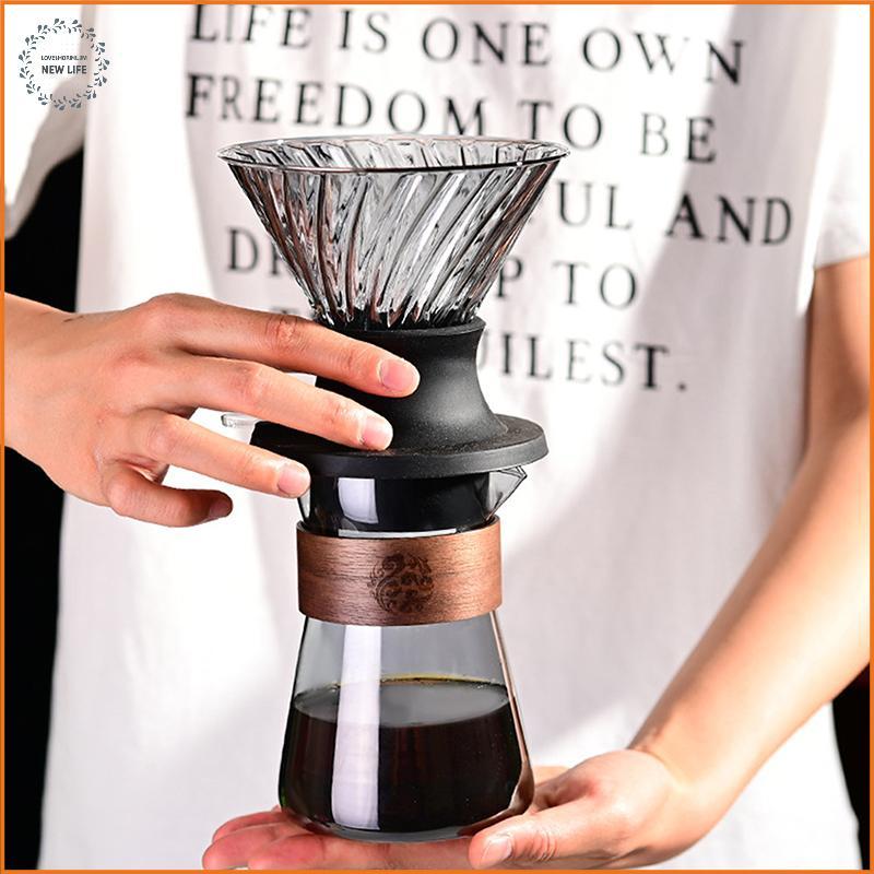 [LS] Immersion Coffee Dripper Switch Pour Over Dripper Immersion Dripper Switch เครื่องชงกาแฟแก้วกรอ