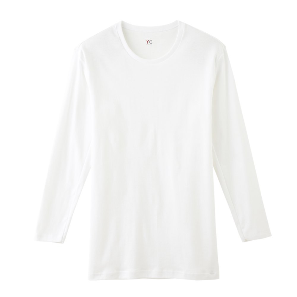 เสื้อตัวใน YG 100 Cotton คอกลม แขนยาว YV0011N