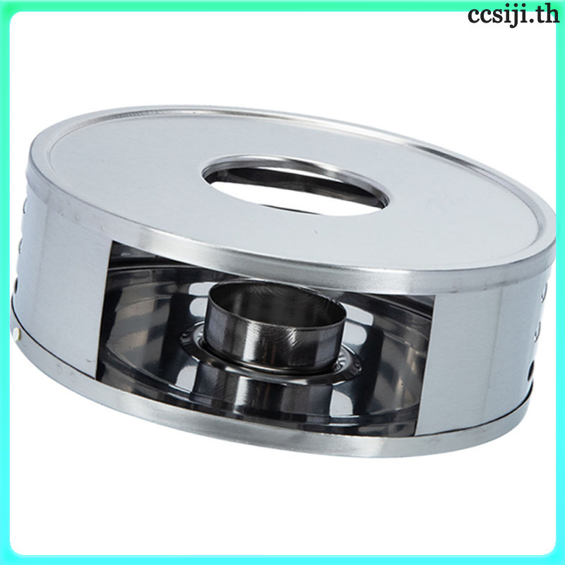 Hollow กาน้ําชาเครื่องทําความร้อนสแตนเลสชาอุ่นกาน้ําชาเตา Tearoom Supply ccsiji