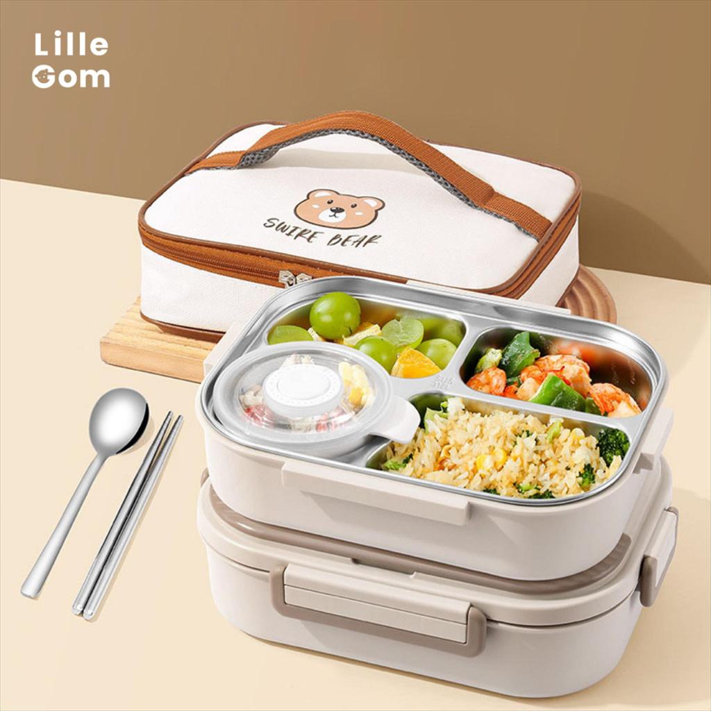 กล่องข้าวพรีเมี่ยม SUS 316L Stainless Steel / Baby Lunch Box Stainless Steel 316