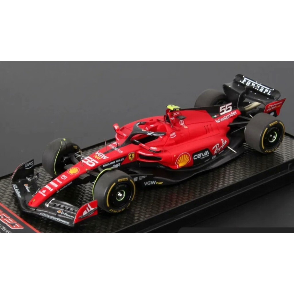 BBR1: 43 Ferrari SF23 Belgium Grand Prix 2023 Serens Resin Racing Model!