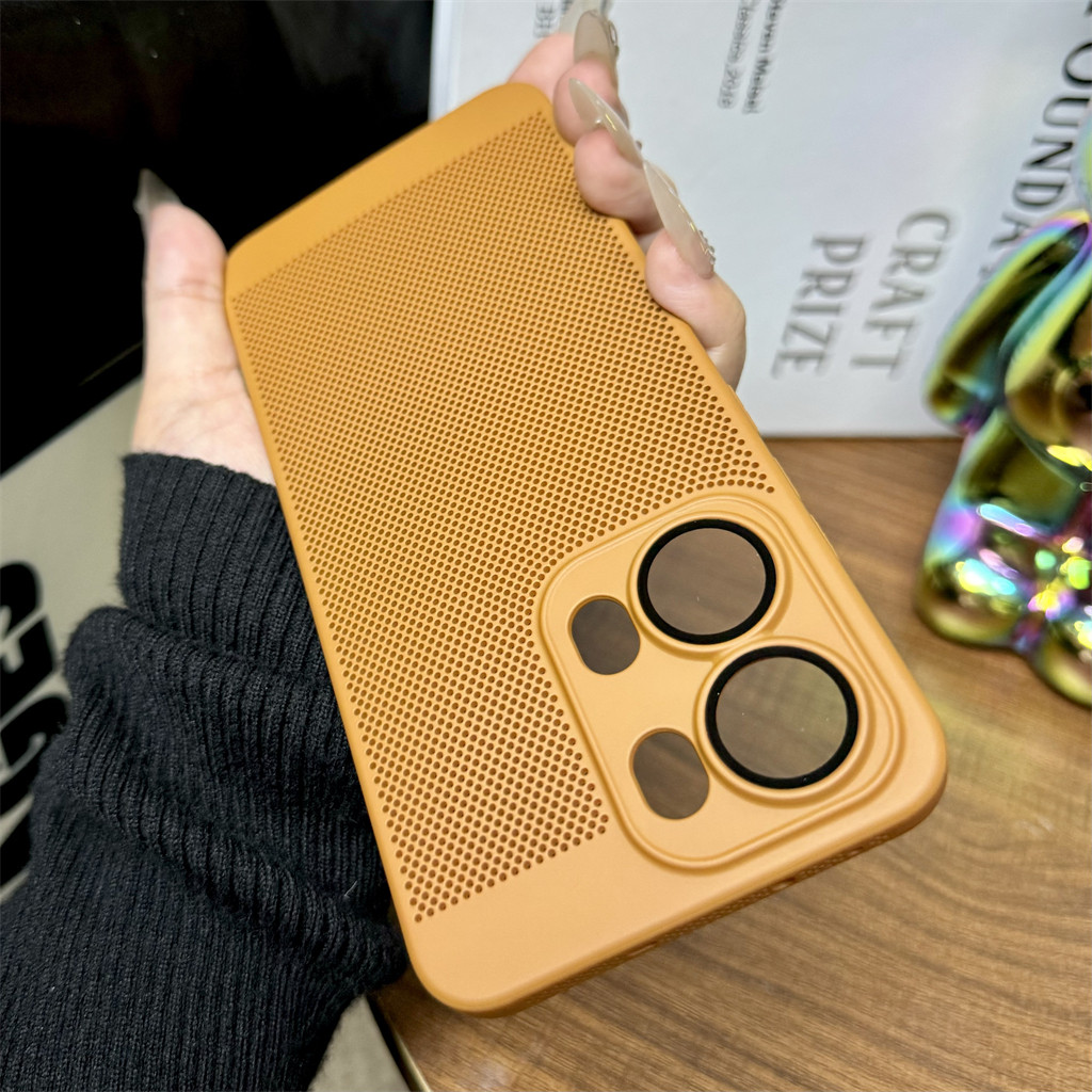เกมระบายความร้อนเคสโทรศัพท์สําหรับ OPPO Reno 15 Pro Max 14 Reno15 ProMax 5G ปลอกพร้อมตัวป้องกันเลนส์กล้องกันกระแทกฝาหลัง