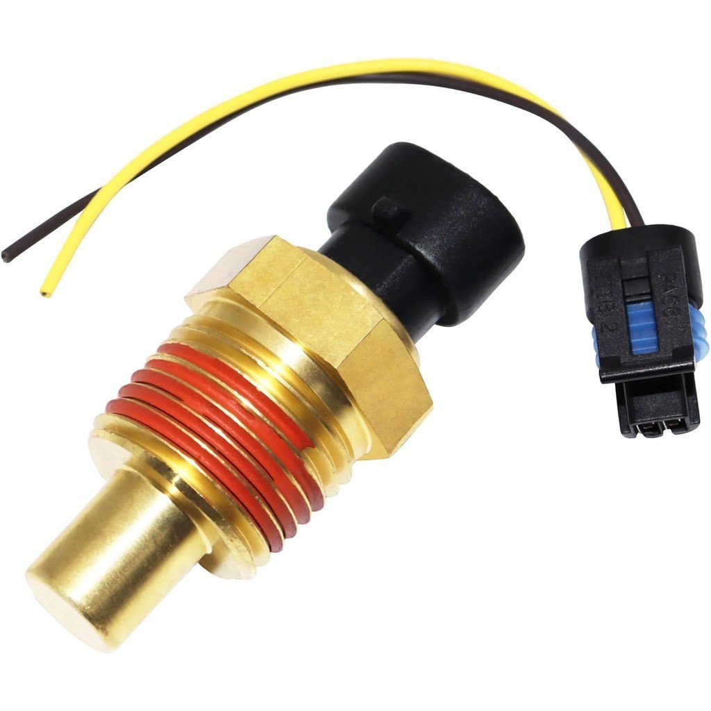 เซ็นเซอร์อุณหภูมิ Sending Unit & Connector Pigtail Plug Q21-1002 ใช้งานร่วมกับ Peterbilt 379 Kenwort