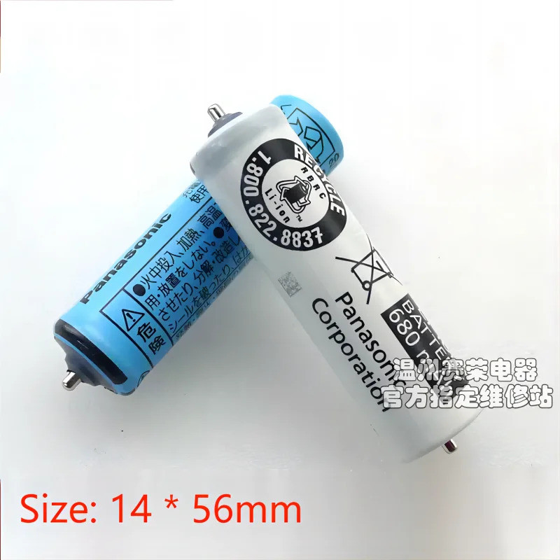 3.7V 680mAh แบตเตอรี่ลิเธียมไอออนแบบชาร์จไฟได้สําหรับ Panasonic ES-LV95 LV64 LV74 LV76 LV96 ST6N ST8N ELV5 เครื่องโกนหนวดไฟฟ้า
