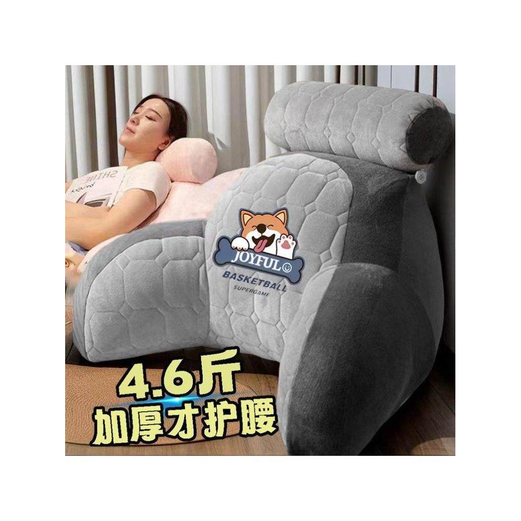 หมอนหนุนหลัง lunio กอดหมอน 2024 รูปแบบใหม่ที่ถอดออกได้ล้างทําความสะอาดได้เอวเบาะขนาดใหญ่พิเศษสี่ฤดูก