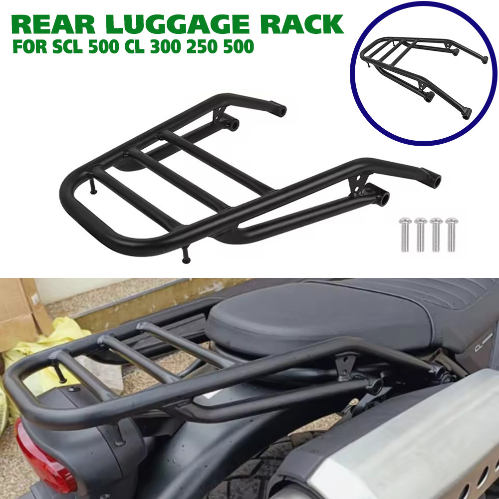 สําหรับ Honda CL250 CL300 CL500 CL 250 300 500 2023-2024 ชั้นวางกระเป๋าเดินทาง Saddlebag ด้านหลัง Ta