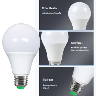 โคมไฟประหยัดพลังงานหลอดไฟไฟ LED DC 12V โคมไฟ Led 3W 6W 9W 12W 15W 18W สำหรับกลางแจ้ง E27หลอดไฟ Led