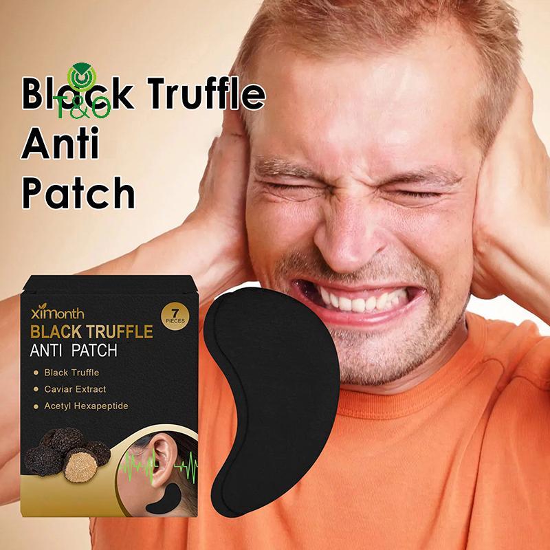 T&O 7 ชิ้นผ่อนคลายหู Patch แบบพกพา Tinnitus Treatment Patch ป้องกัน Vomitng ปรับปรุงฟัง Anti ปวดหัวห