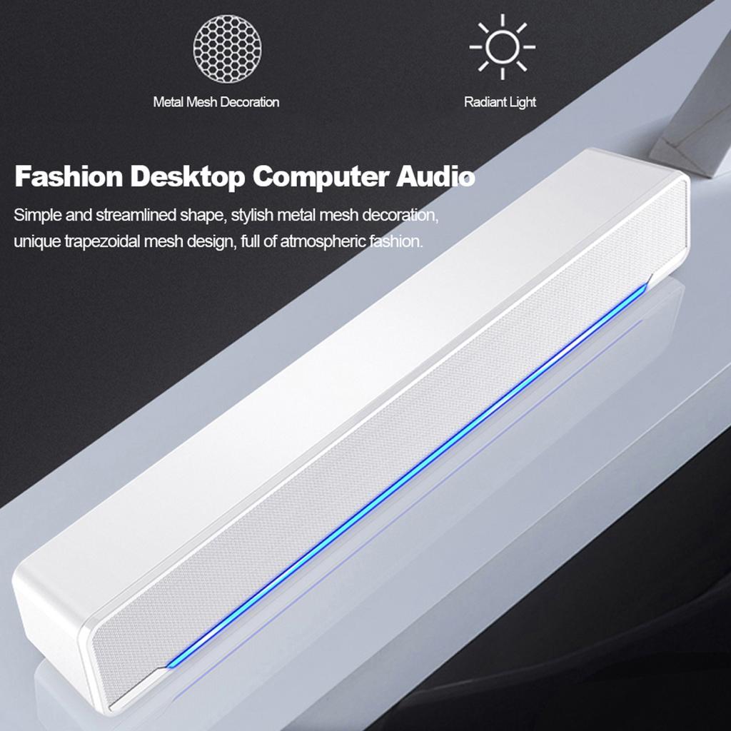 Xiulo Xiulo SADA V-196 USB คอมพิวเตอร์แบบมีสายลำโพงบาร์สเตอริโอซับวูฟเฟอร์เครื่องเล่นเพลงทรงพลังเบสเ