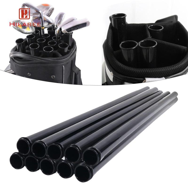 HILABEE 10 ชิ้น Golf Club Tube Protector Organizer ความยาว 86.5 ซม. Golf Tube Dividers สําหรับ