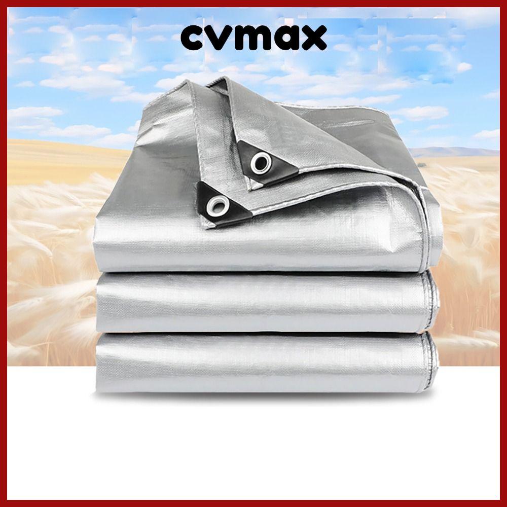 CVMAX ผ้าใบกันน้ํา PE, 2mX3m เต็นท์แคมป์ปิ้งผ้ากันฝน, เรือรถบรรทุกหลังคากันสาดผ้าคลุมเฟอร์นิเจอร์ Su