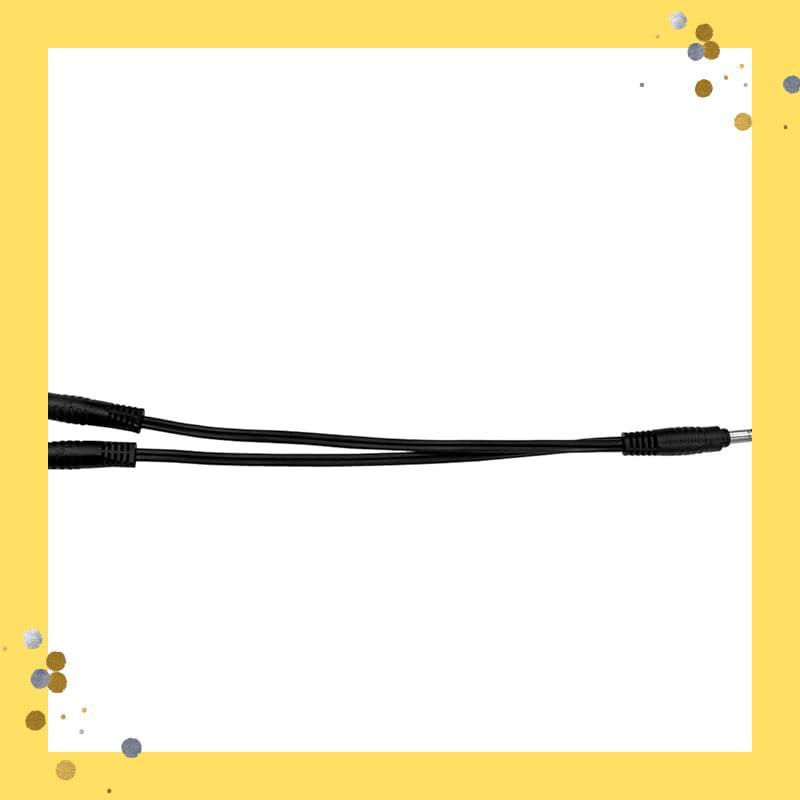 KOMINE 12V Y-shaped Cable for Motorcycle Black EK-109 1322